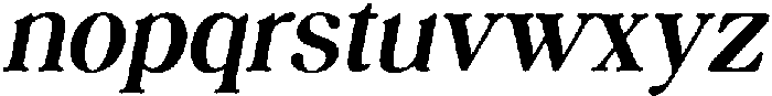jukebox rewind SemiBold Italic otf (600) Font LOWERCASE