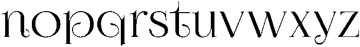 jungle otf (400) Font LOWERCASE