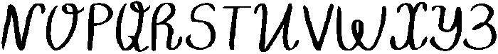 just a fish font otf (400) Font UPPERCASE