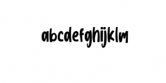 Jungle Land.otf Font LOWERCASE