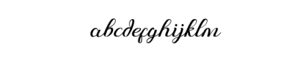 Just Sweet.ttf Font LOWERCASE