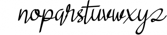 Juliyeta - handwritten script font Font LOWERCASE