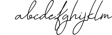 July it Semi Signature Font 1 Font LOWERCASE