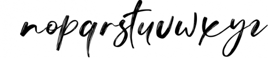 Just Lovely - modern font Font LOWERCASE