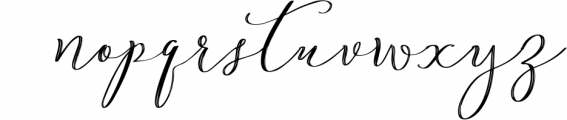 Justine Flowers 1 Font LOWERCASE
