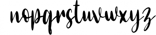 Justnithe Font LOWERCASE