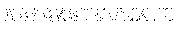 Juanjos Hot Legs Font UPPERCASE