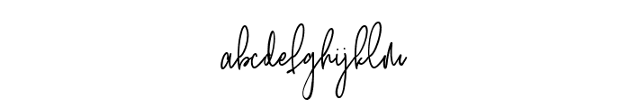 Judith Free Regular Font LOWERCASE