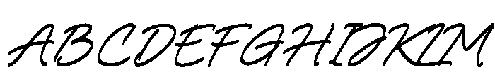 Juditha Hollden Font UPPERCASE