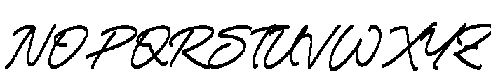 Juditha Hollden Font UPPERCASE