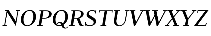 Judson Italic Font UPPERCASE