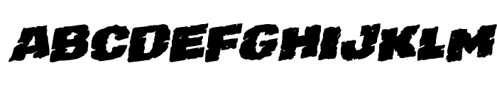Jugger Rock Rotalic Font LOWERCASE