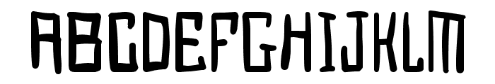 Juggernaut Font UPPERCASE