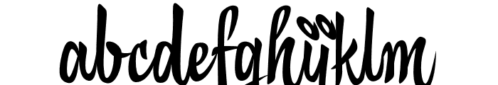Juicebox Script PERSONAL USE Regular FONT