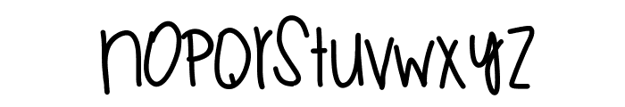 JuicyWatermelons Font LOWERCASE