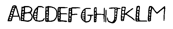 Julia_Handwritten_2 Font UPPERCASE