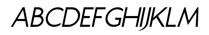 Juliett Italic Font UPPERCASE