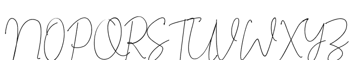Julietta Signature Font UPPERCASE