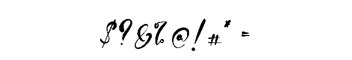 Jullia Paul Font OTHER CHARS