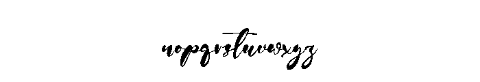 Jullia Paul Font LOWERCASE