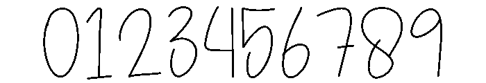 July1 Font OTHER CHARS
