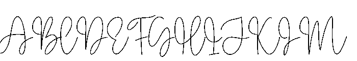 July1 Font UPPERCASE