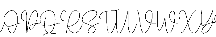 July1 Font UPPERCASE