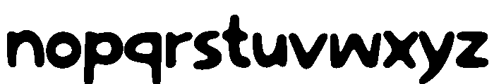 Jumbotron Font LOWERCASE