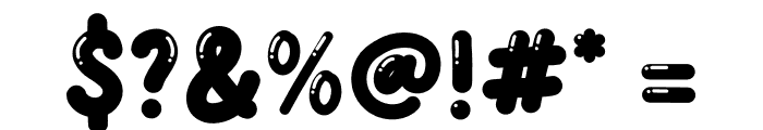Jump Bubble Font OTHER CHARS