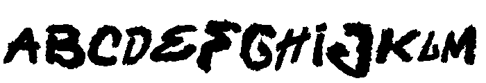 Jump Scare FONT