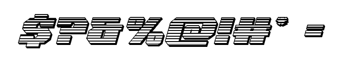 Jumpers Chrome Italic Font OTHER CHARS