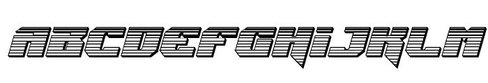 Jumpers Chrome Italic Font UPPERCASE