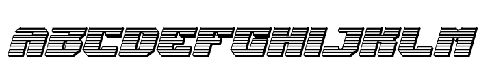 Jumpers Chrome Italic Font LOWERCASE