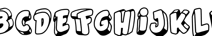 Jumping Flash Font UPPERCASE