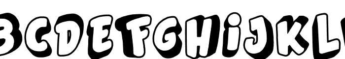 Jumping Flash Font LOWERCASE