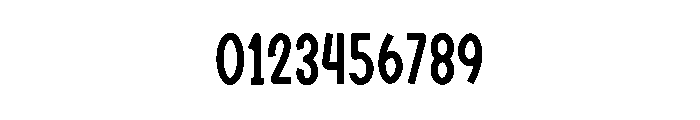 Jumping3 Font OTHER CHARS