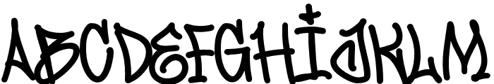 Jumpis Graffiti Font UPPERCASE