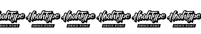 Jumpoff Demo Outline Font OTHER CHARS