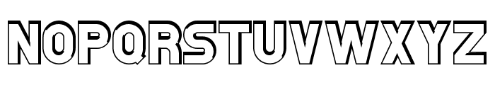 Jumpoff Demo Outline Font UPPERCASE