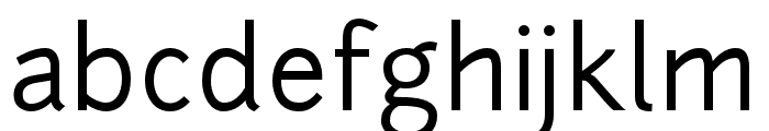 Junction-Regular Font LOWERCASE