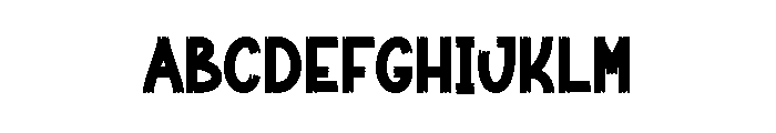Jungle Camp Font UPPERCASE