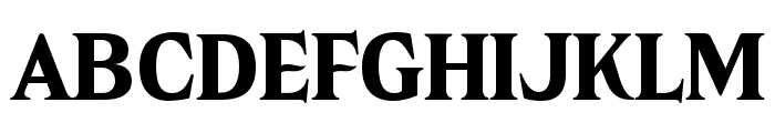 Junigarden Serif PERSONAL USE Regular Font UPPERCASE