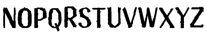 Junk Robo Font UPPERCASE
