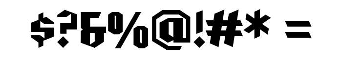 Jupitor Regular Font OTHER CHARS