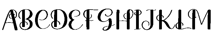 Just Beauty Font UPPERCASE
