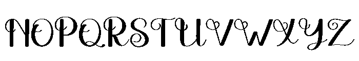Just Beauty Font UPPERCASE