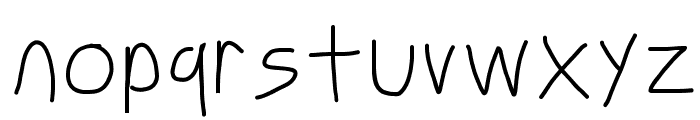 Just Breathe Font LOWERCASE