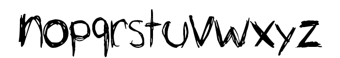 Just Jessie Font LOWERCASE