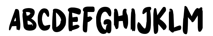 Just Jumping Font UPPERCASE
