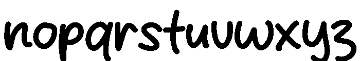 Just Show Font LOWERCASE